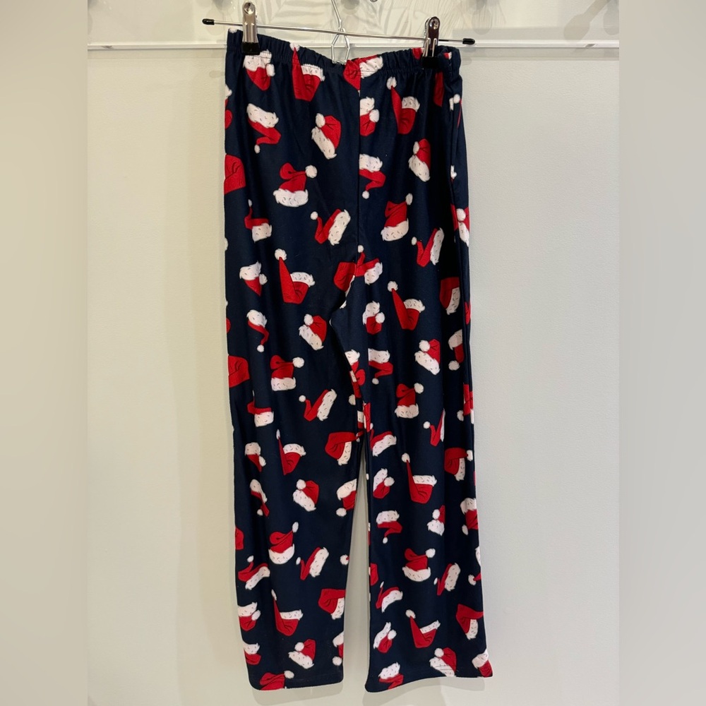 Santa hat pajama pants